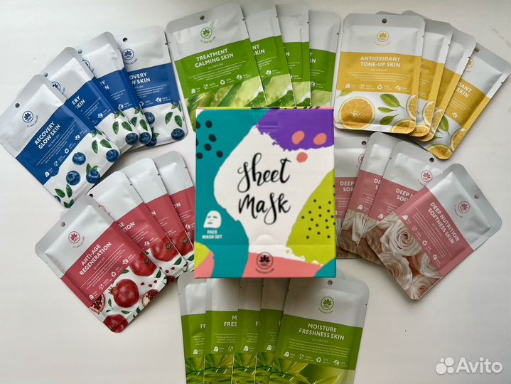 Корейские тканевые маски