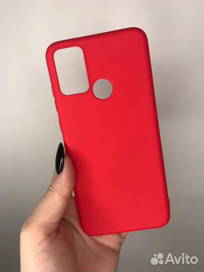 Чехол для huawei honor 9A цветной матовый