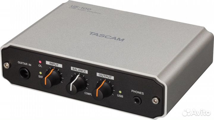 Внешняя звуковая карта Tascam US-100