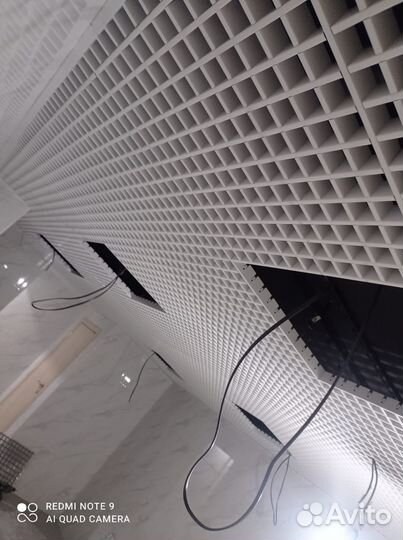 Грильято ячейка 50х50h40 Белый. Расчет. Доставка