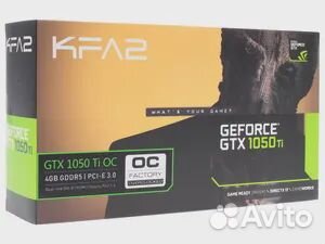 Gtx 1050 ti kfa2