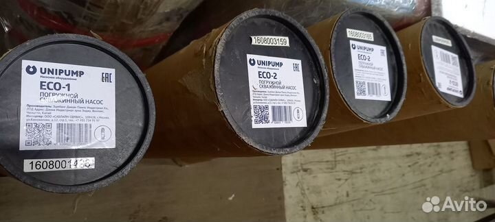 Скважинный погружной насос Unipump ECO-1 ECO-2