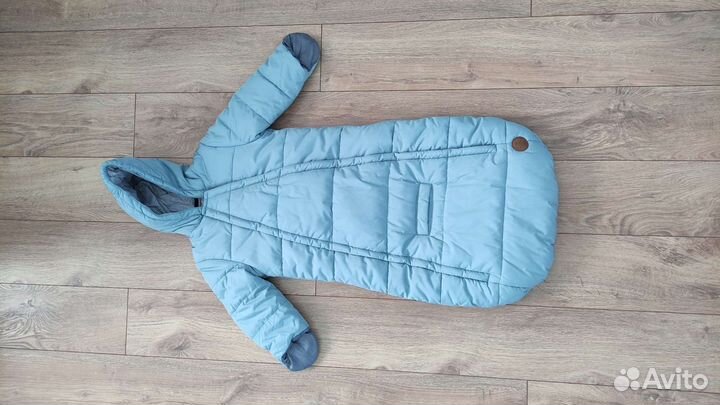Кокон для новорожденных осень-зима