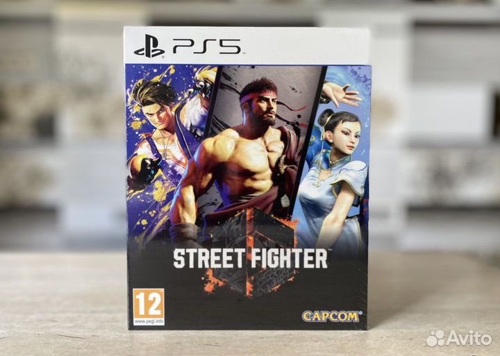 Street Fighter 6 Steelbook Edition (Новый) PS4/PS5