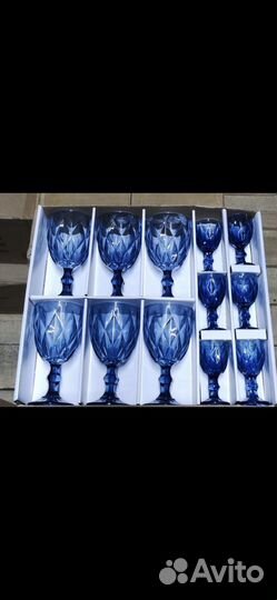 Набор фужеров и рюмок