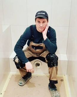 Укладка плитки. Плиточник. Ремонт ванной комнаты