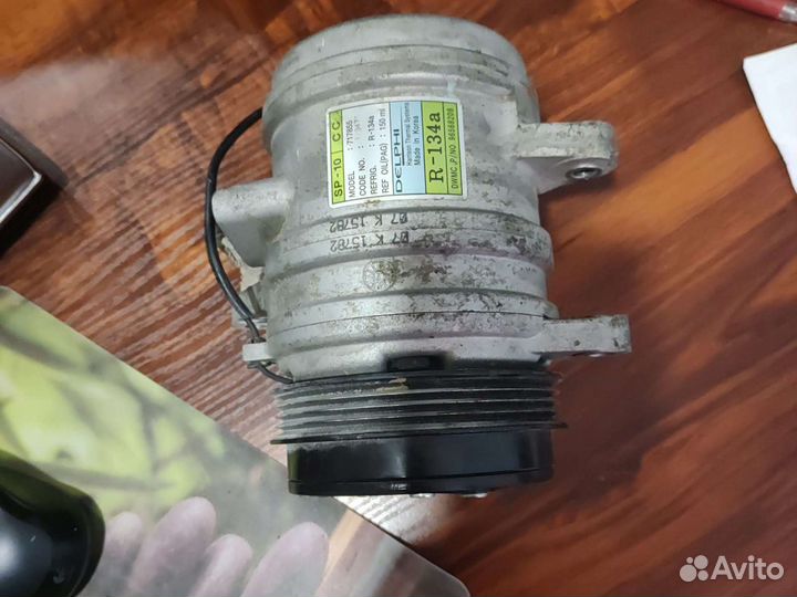 Компрессор кондиционера daewoo matiz
