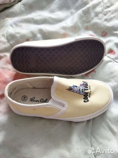 Кеды для девочки 28