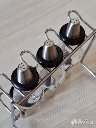 Набор для специй (на рейлинг)