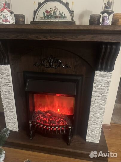 Камин электрический бу
