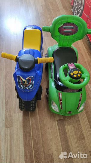 Беговел Мотоцикл и каталка