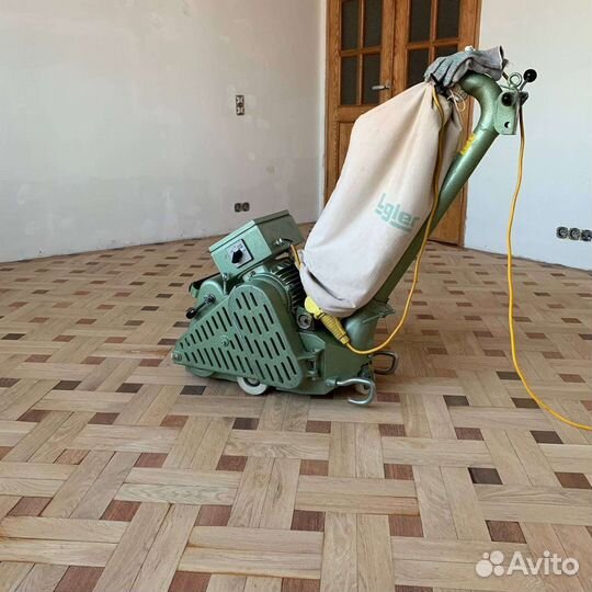 Шлифовка циклевка паркета, дощатого пола