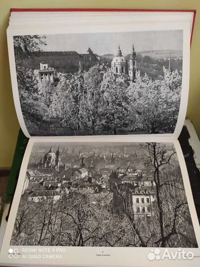 Книга Плицка К.Прага в фотографиях. Артия 1961 г