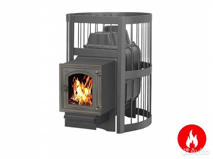 Печь для бани везувий легенда стандарт 22 (дт-4с)