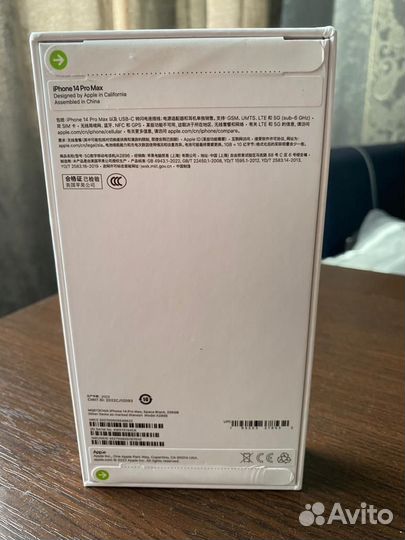 Телефон iPhone 14 pro max 256gb