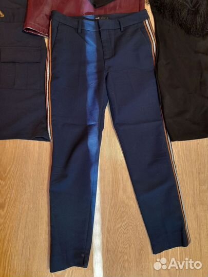 Вещи пакетом,р-р xs,платье(2 шт), брюки,юбка