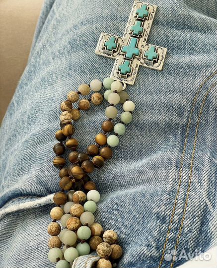 Украшение крест миконос/тулум