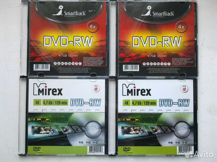 Диски DVD-RW