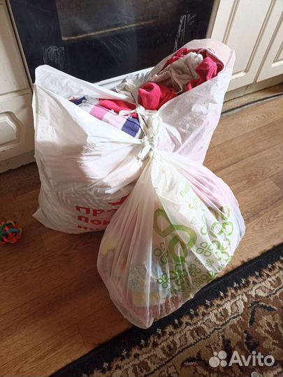 Вещи пакетом на девочку от 0