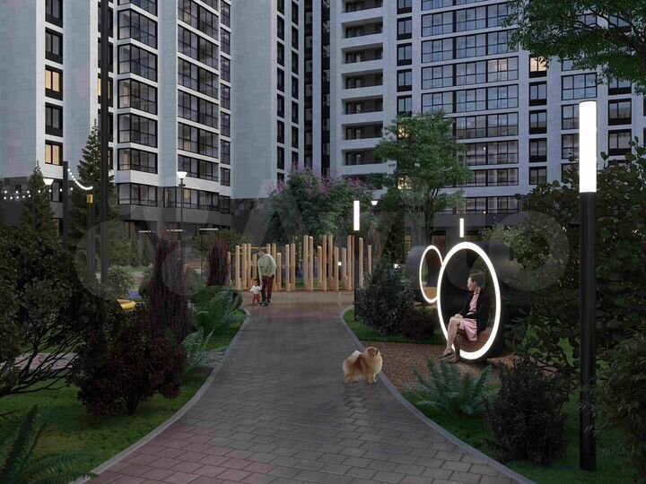 2-к. квартира, 58,6 м², 15/16 эт.