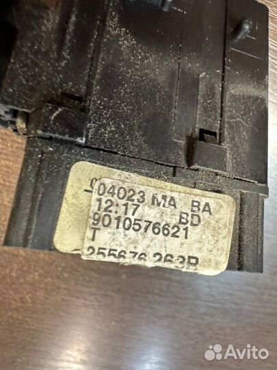 Подрулевой переключатель дворников Renault Logan 1