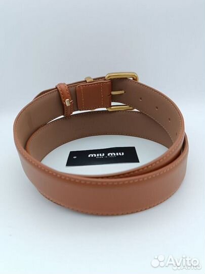 Ремень женский miu miu люкс