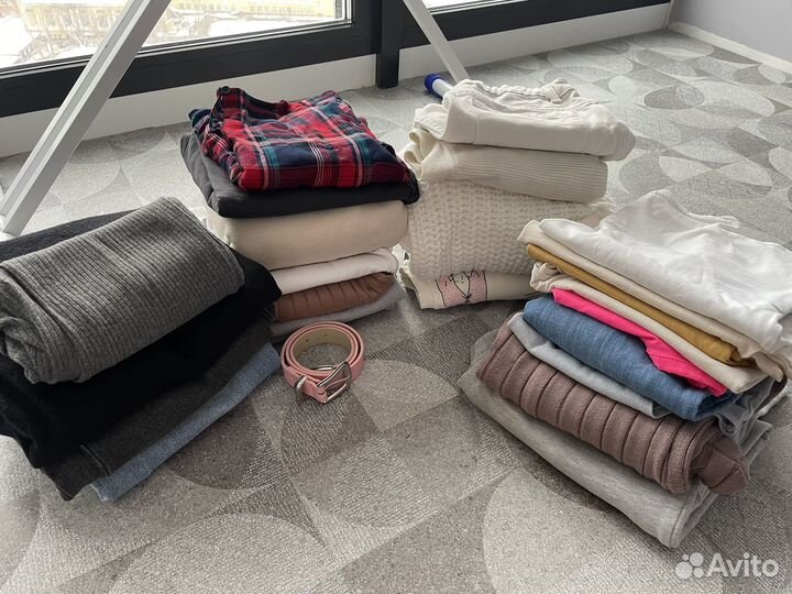 Большой пакет брендовых вещей для девочки 140-152