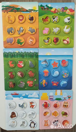 Развивающие магнитные игры для малышей