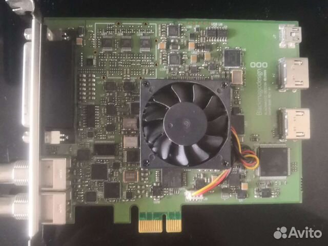 Blackmagic Design Decklink Studio 2 Bmdpcb95 видео