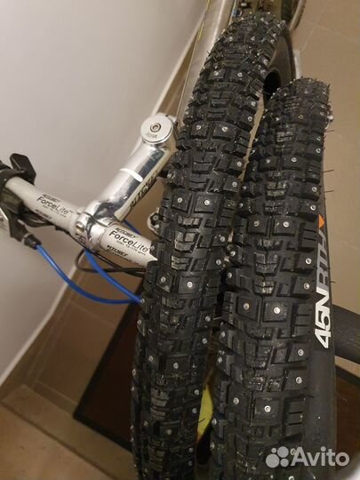 Велосипед горный титановый