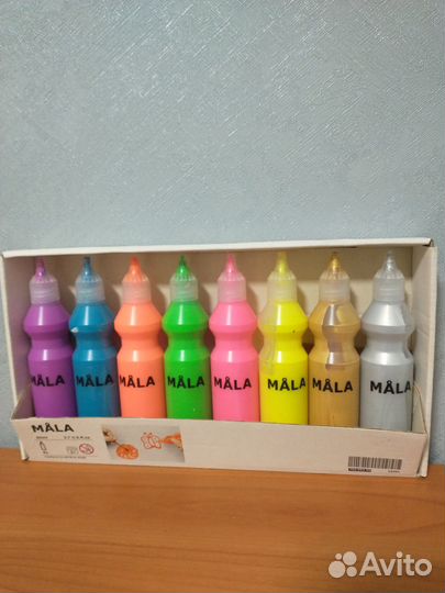 Краски в тюбике Икеа IKEA Mala