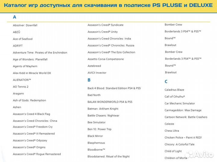 Подписка PS Plus сони плэйстейшен