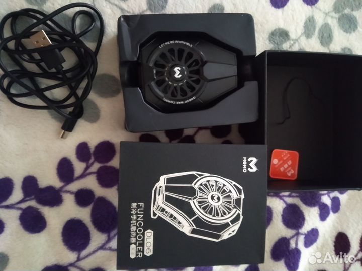 Охлаждающий вентилятор для телефона