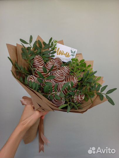Клубника в шоколаде Букет