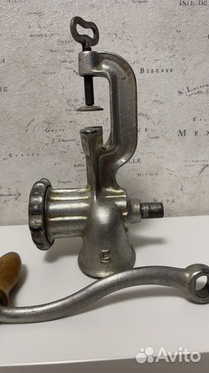 Мясорубка ручная СССР чугунная