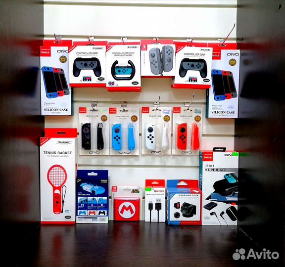 Nintendo Switch аксессуары (новые)