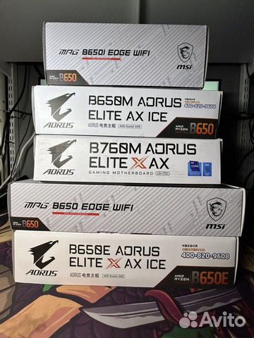 Мат.платы Z690, Z790, B760, X670, B650, DDR5
