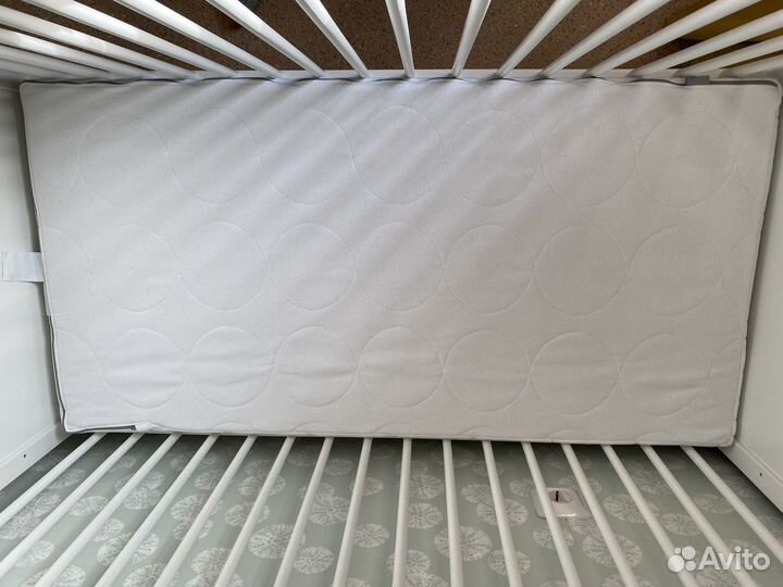 Матрас икея для детской кроватки 120х60x8