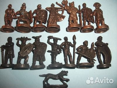 Киндер солдатики рим против галлов