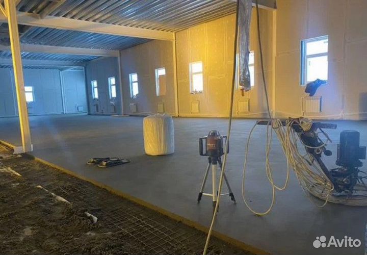 Полусухая стяжка пола