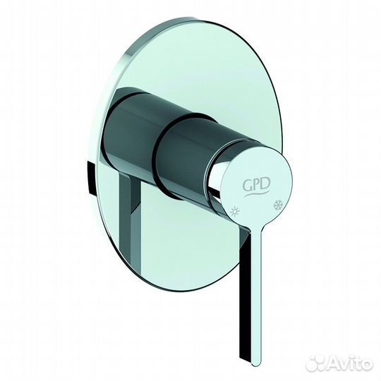 Смеситель для душа GPD Gildo MAD165 встраиваемый