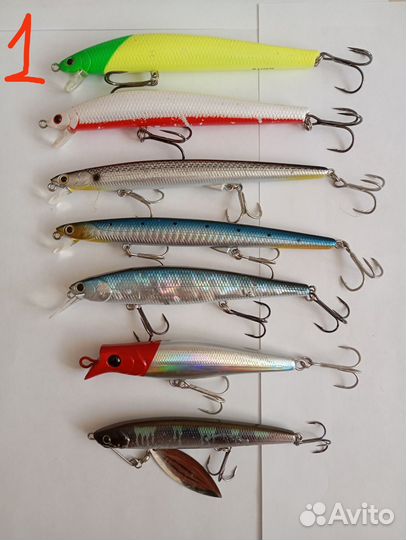 Воблеры, раттлины, Lucky craft, Daiwa и др