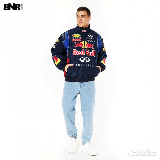 Куртка бомбер Red Bull Nascar Formula1 Утепленная