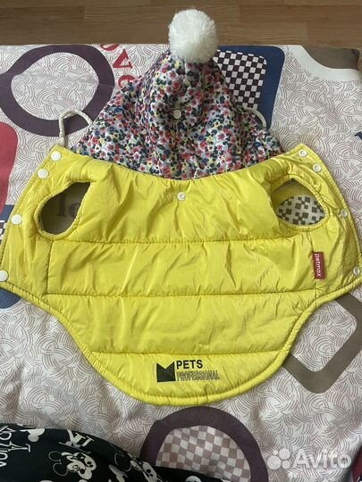 Куртка с капюшоном для маленьких собак