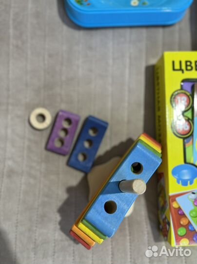 Развивающие игрушки пакетом для малыша от года