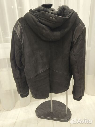 Дубленка натуральная мужская 48 50 размер