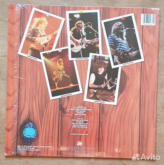 AC/DC - FLY ON THE wall – 1985/2003 LP USA