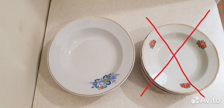 Тарелки СССР