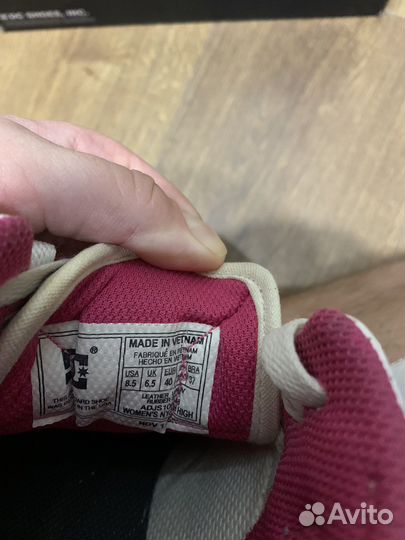 Кроссовки DC Shoes женские, 8.5 usa