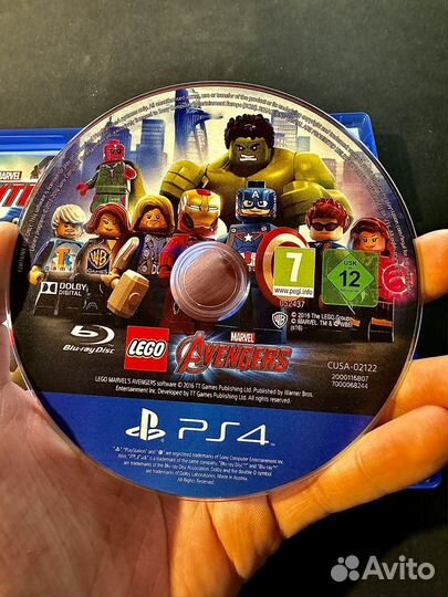 Lego Marvel Мстители ps4